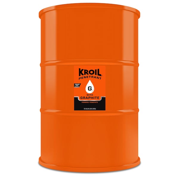 Kroil 55 Gallon Oil with Graphite (aka Penephite), RustLoosening, High Temp PH551